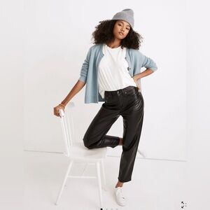 Madewell Vegan Leather Balloon Pants - Size 28